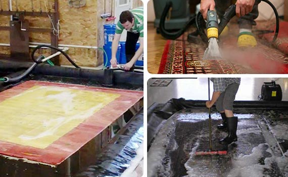 professional rug cleaning processes