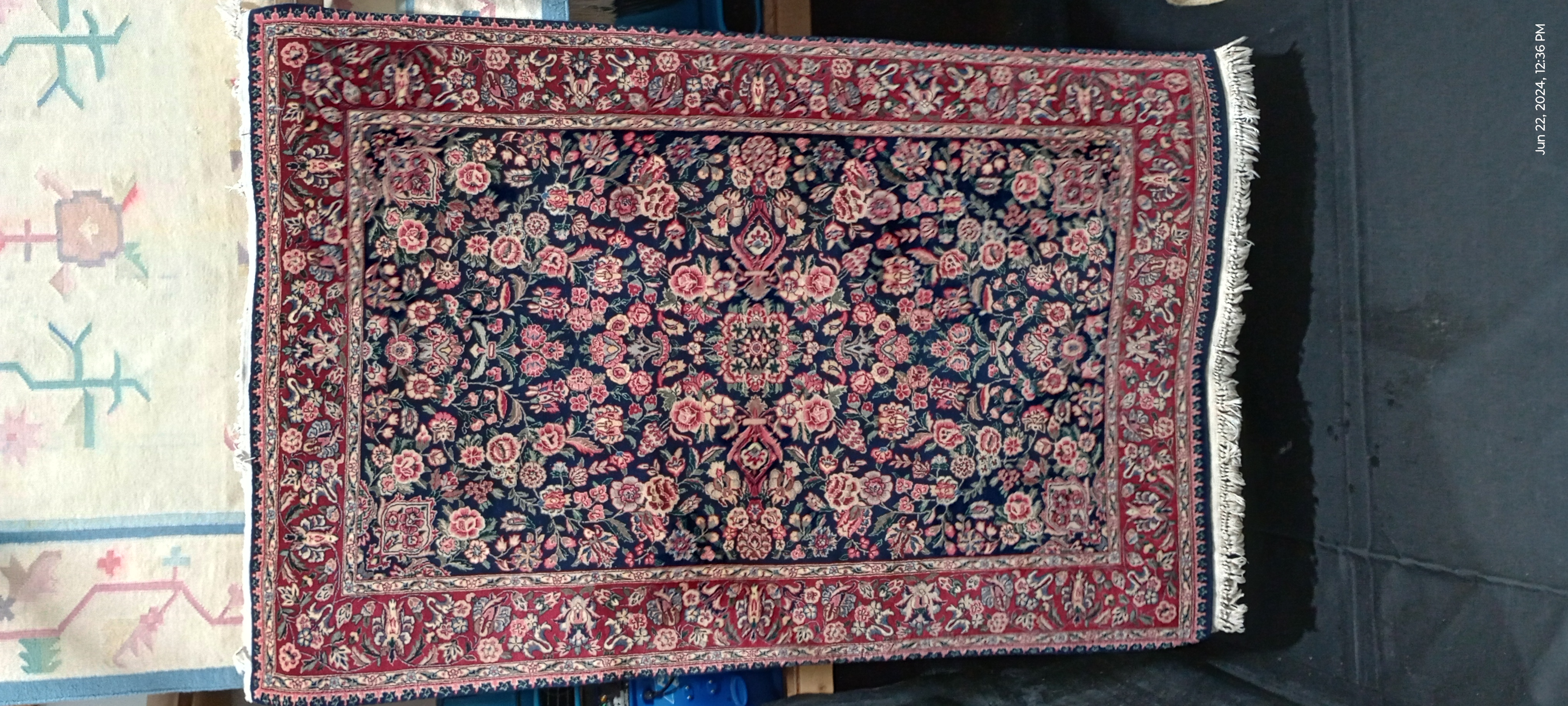 Persian Rug Drying