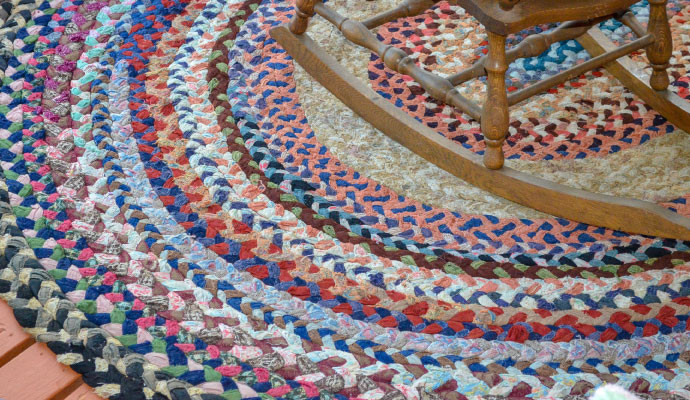 Braided rug